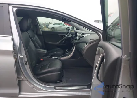 2015 Hyundai Elantra Limited из США, поврежденный, VIN 5NPDH4AEXFH551835